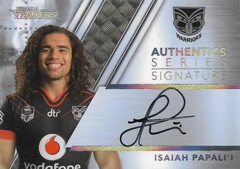 2019 TLA Traders - Authentics Series Signature #AS15 Isaiah Papali'i Front